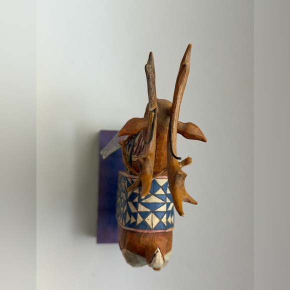 Jim Shore Dash Away Reindeer Heartwood Creek Blanket Antlers 2004 READ! As is - Picture 4 of 10